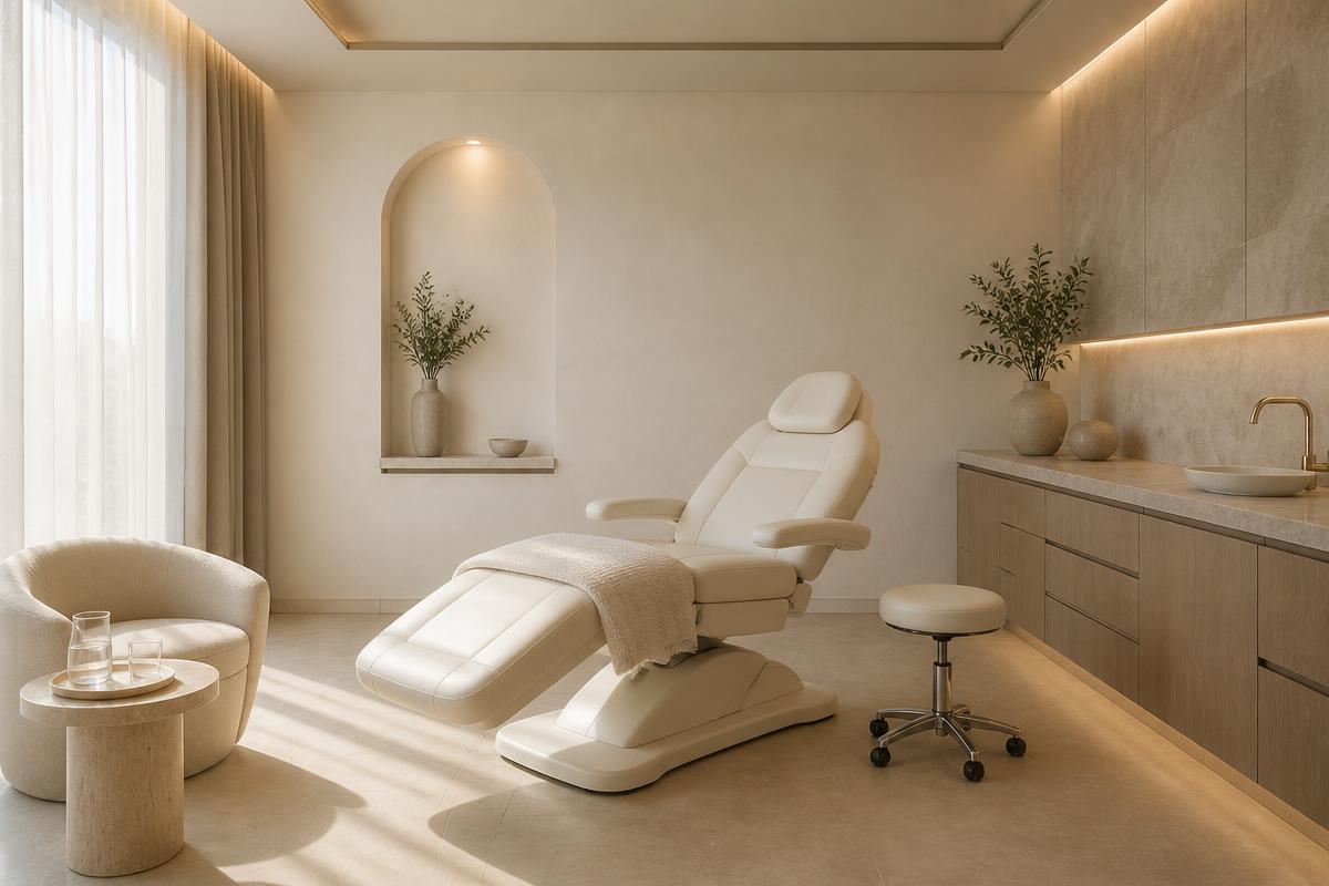 Sunlit clinical training suite at Idaho Institute of Aesthetic Medicine